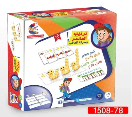 ترتيب العناصر ومعرفة اطغاهيم
