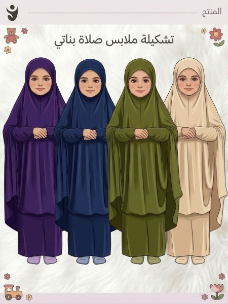 ملابس صلاه بناتي